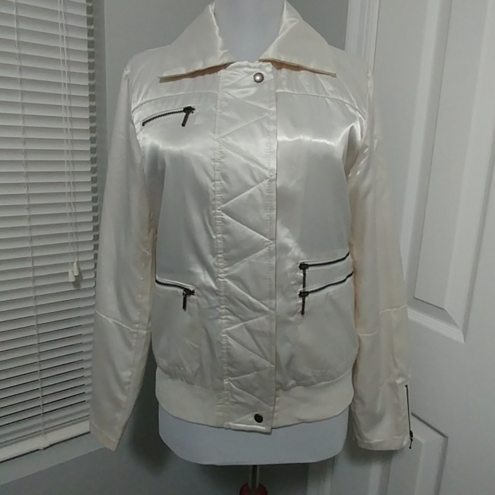 Zenergy By Chico's Cream Jacket